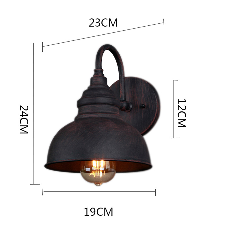 Factory direct sales of American-style simple outdoor wall lamps, waterproof wall lamps for outdoor balconies and doorways. One piece in stock, consignment with free shipping Application Scenario