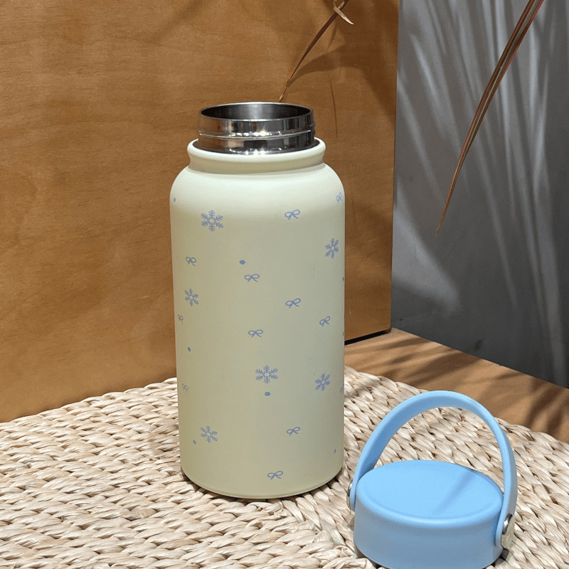 Simple direct drinking cup, stainless steel insulated cup, ins Korean version student portable cup, new popular coffee cup Application Scenario
