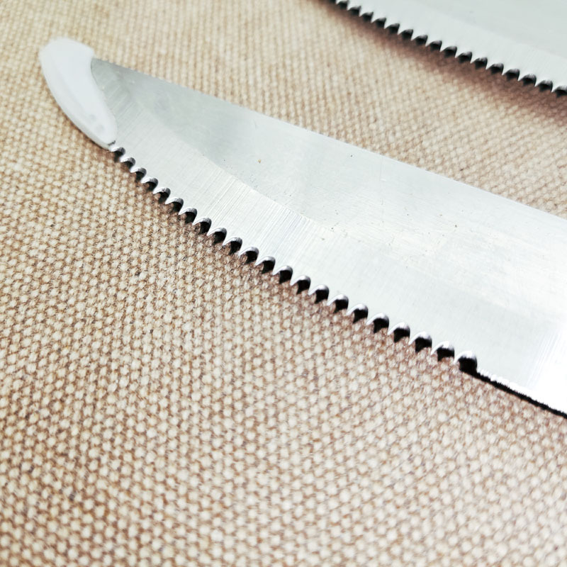 Steak knife, steak knife, serrated knife, stainless steel Western-style knife, stainless steel log steak knife, barbecue knife, small knife details Picture