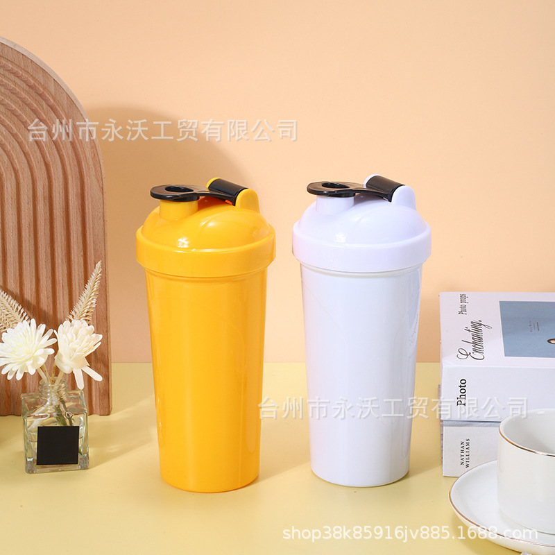 Factory direct supply 700ML protein powder milkshake cup, fitness and sports gift cup, graduated mixing cup with printed LOGO Application Scenario