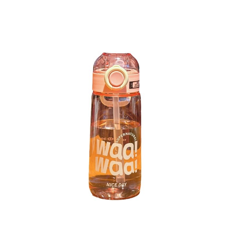 Yitong 6113 new transparent hand-held portable plastic cup, a water cup for outdoor travel, mountain climbing and sightseeing Item Picture