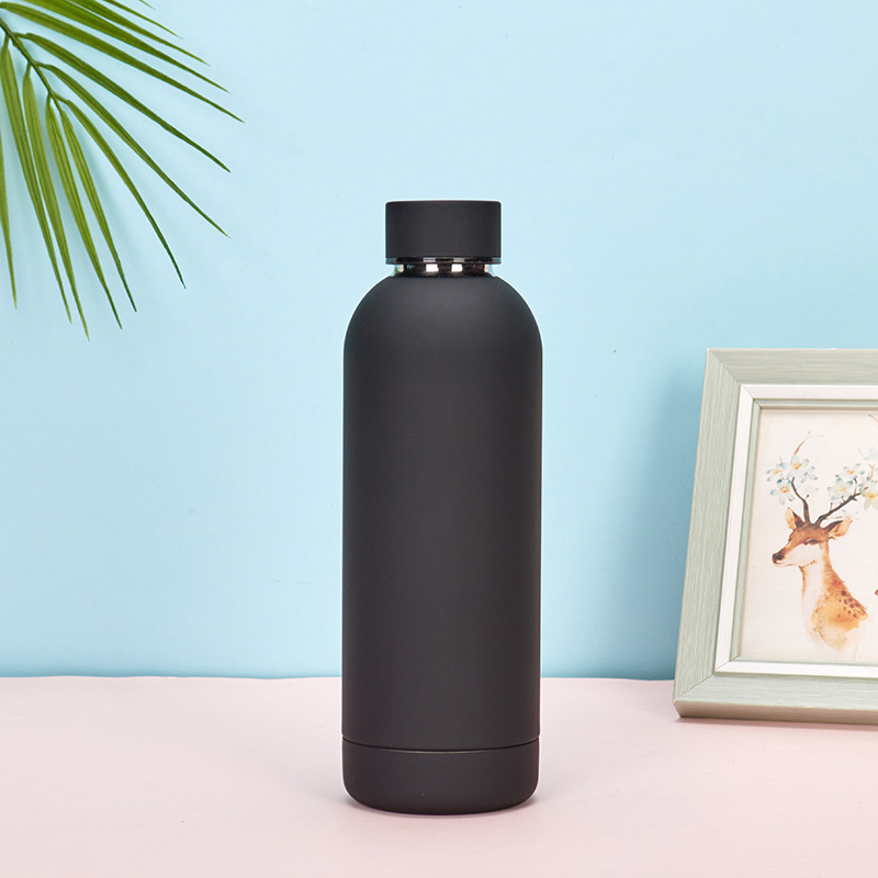 Cross-border 304 stainless steel insulated cup, portable car sports water bottle, creative student cola bottle, insulated cup, sealed details Picture