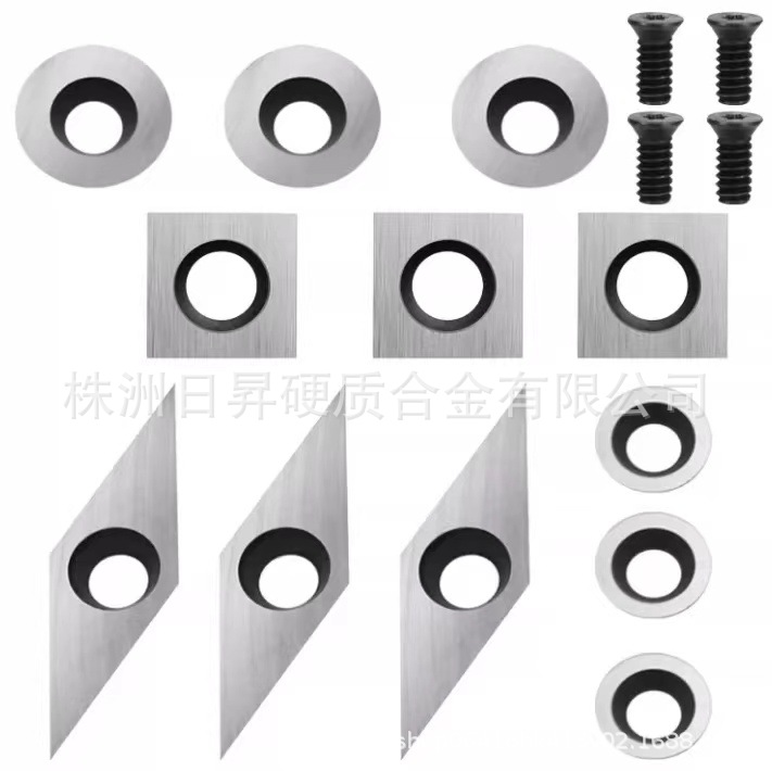 Cross-border handheld disposable woodworking turning tool set, disposable blades, disposable woodworking blades details Picture