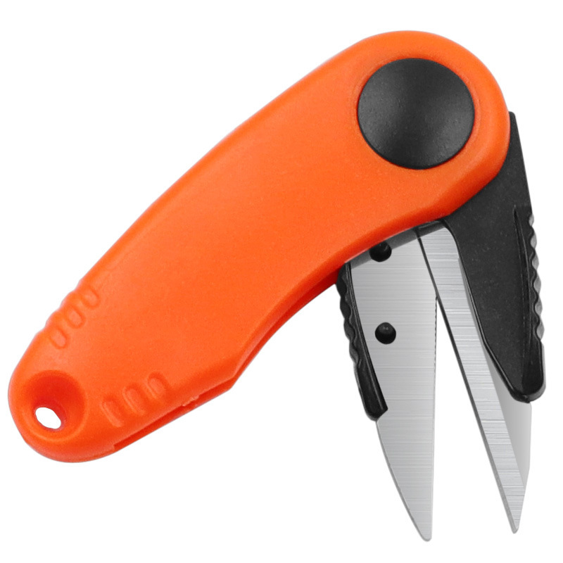 Folding fishing scissors, stainless steel fishing lines, lead shears, horse line shears, fishing gear wholesale, fishing supplies Specification drawing