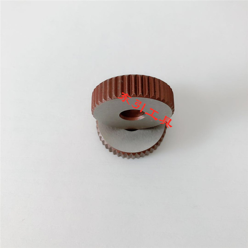 Chengdu straight pattern knurling knife, net pattern knurling knife, embossing wheel, knurling wheel 0.5/0.8/1.0/1.5/1.8 Item Picture
