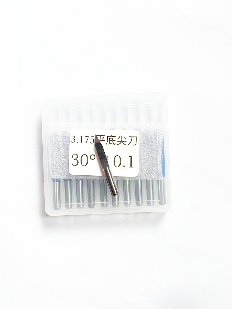 3.175 flat-bottomed sharp knife, large quantity, detailed discussion on engraving machine tools, computer engraving knife wholesale factory manufacturer Item Picture