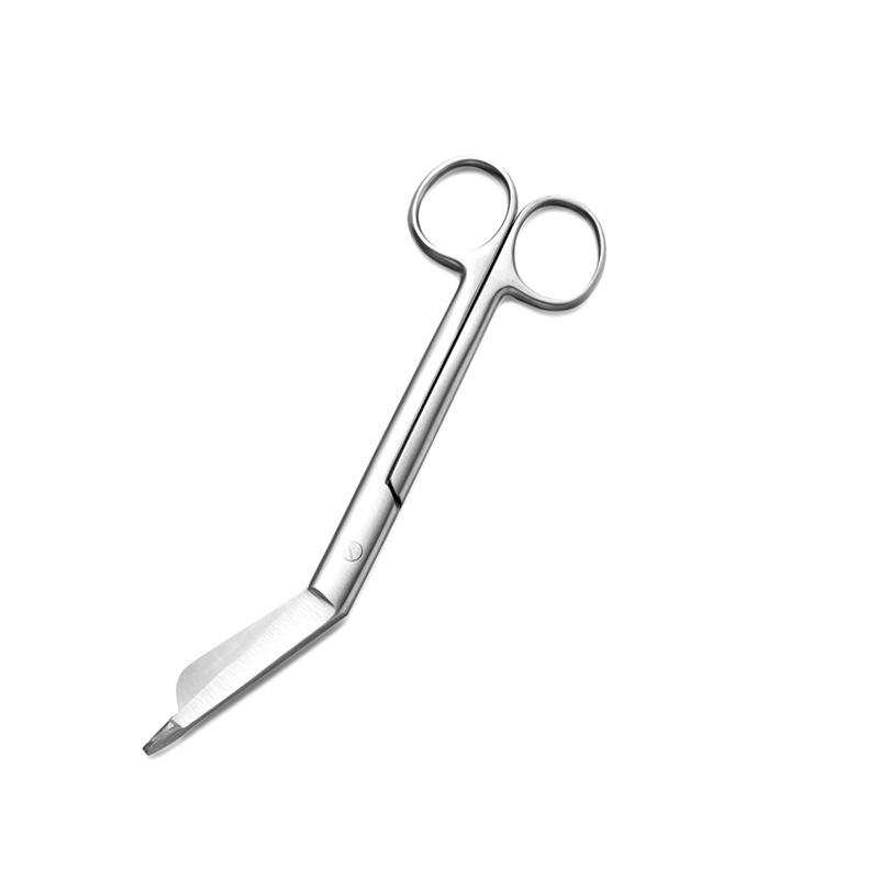 Gauze scissors, stainless steel, 14cm, 16cm, 18cm, dressing, plaster bandage, handle, nurse cloth sample scissors full figure