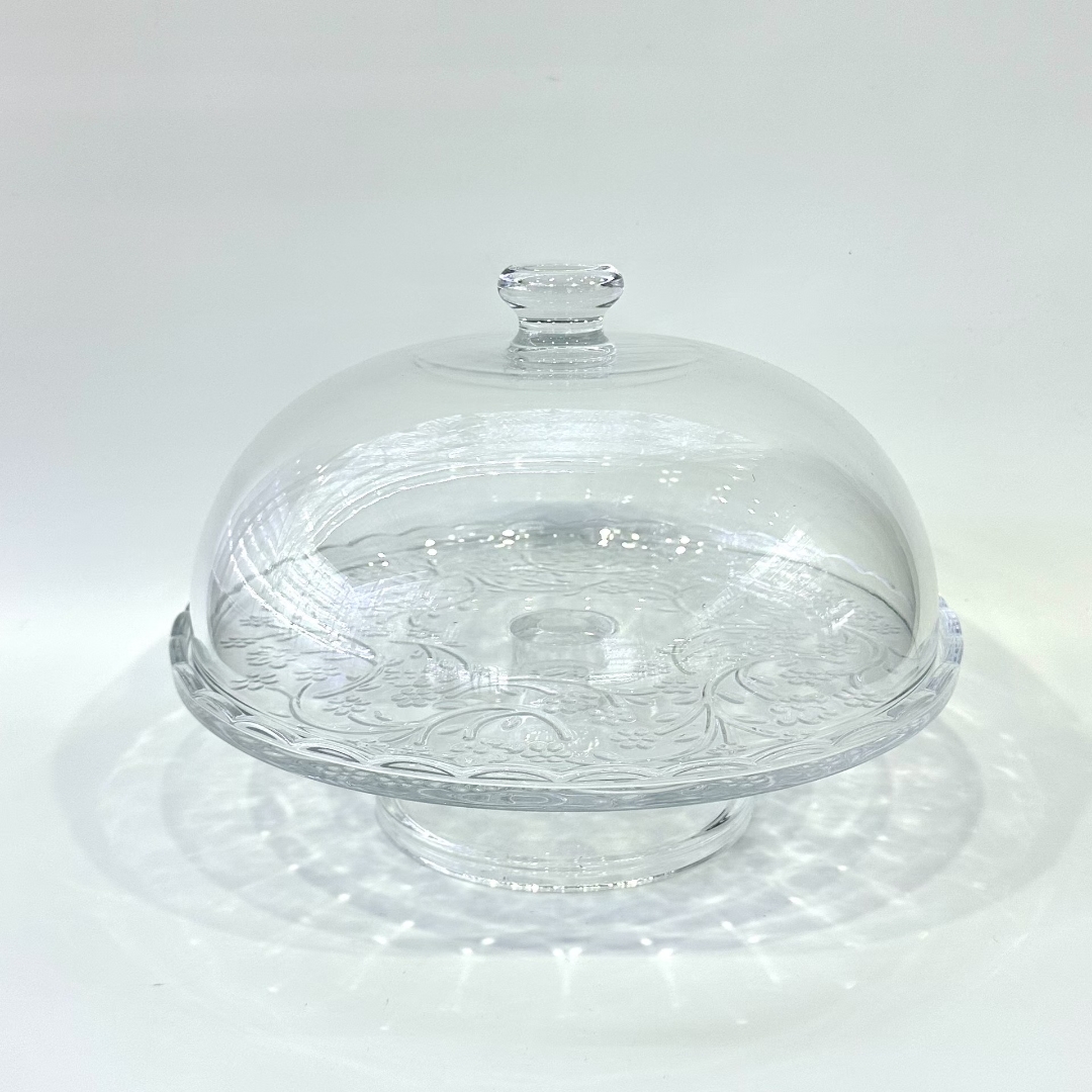 大号新款多功能日用百货透明玻璃水晶奢华蛋糕罩