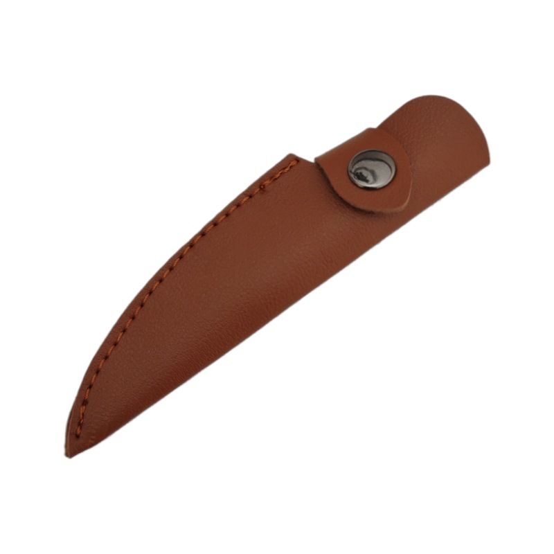 Wholesale manufacturer of knife sleeves and protective covers, knife sheaths, PU leather Mongolian knife storage covers, double-piece knife protective covers, knife magazines Item Picture