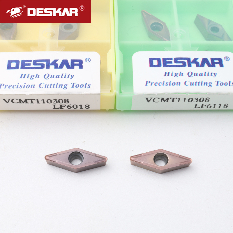 Cross-border DESKAR Deska CNC inserts VCMT110304 and VCMT160408 stainless steel universal wholesale full figure