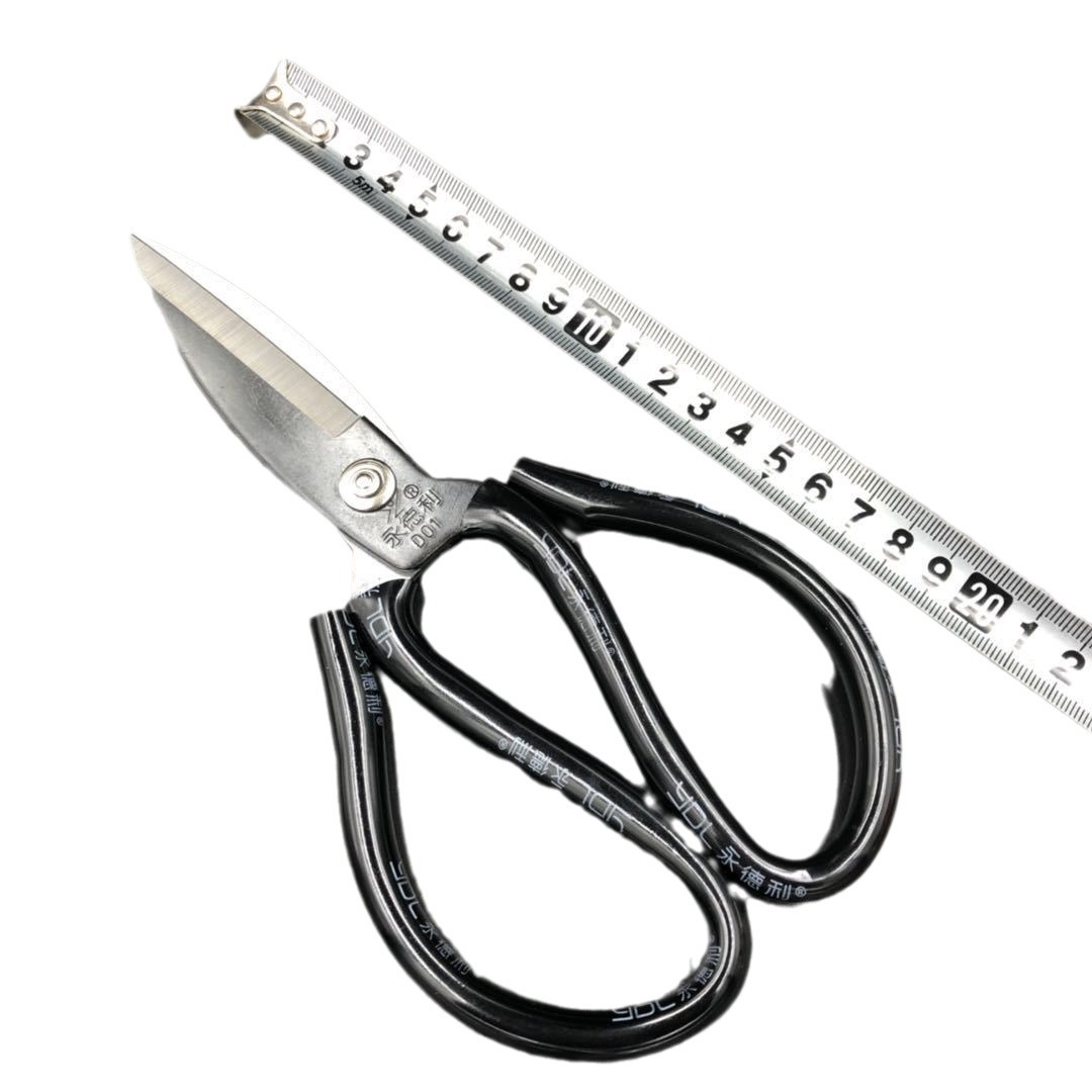 Wholesale Yongdeli scissors, large household scissors, civilian scissors, large-head scissors, leather scissors, Yongdeli scissors Item Picture