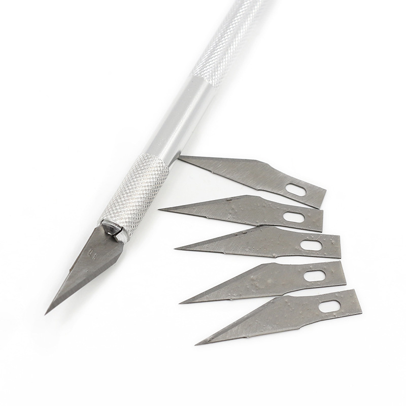 Factory direct sales of aluminum-handled engraving knives and metal-handled utility knives Application Scenario