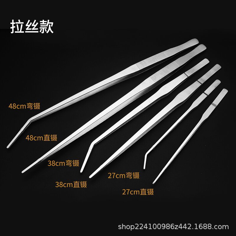 Aquatic plant pruning tools, scissors, tweezers, stainless steel aquarium tank cleaning, landscaping, sand scraper, algae scraper set details Picture