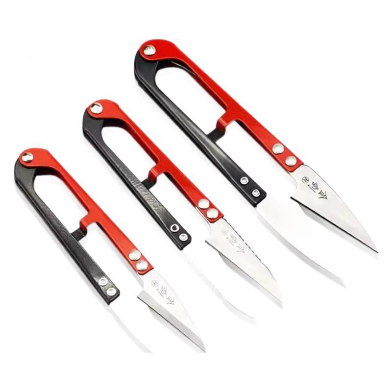 Golden Sword Scissors SK5 manganese steel sharp spring U-shaped yarn scissors, cross-stitch thread end scissors, large clothing factory small scissors Item Picture