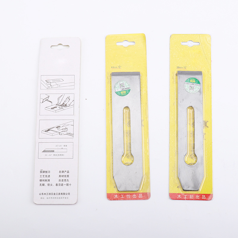 Woodworking planer blade HRC56-65 # manganese steel hand planer blade for edge trimming and polishing, specially designed for manual planer blades Item Picture