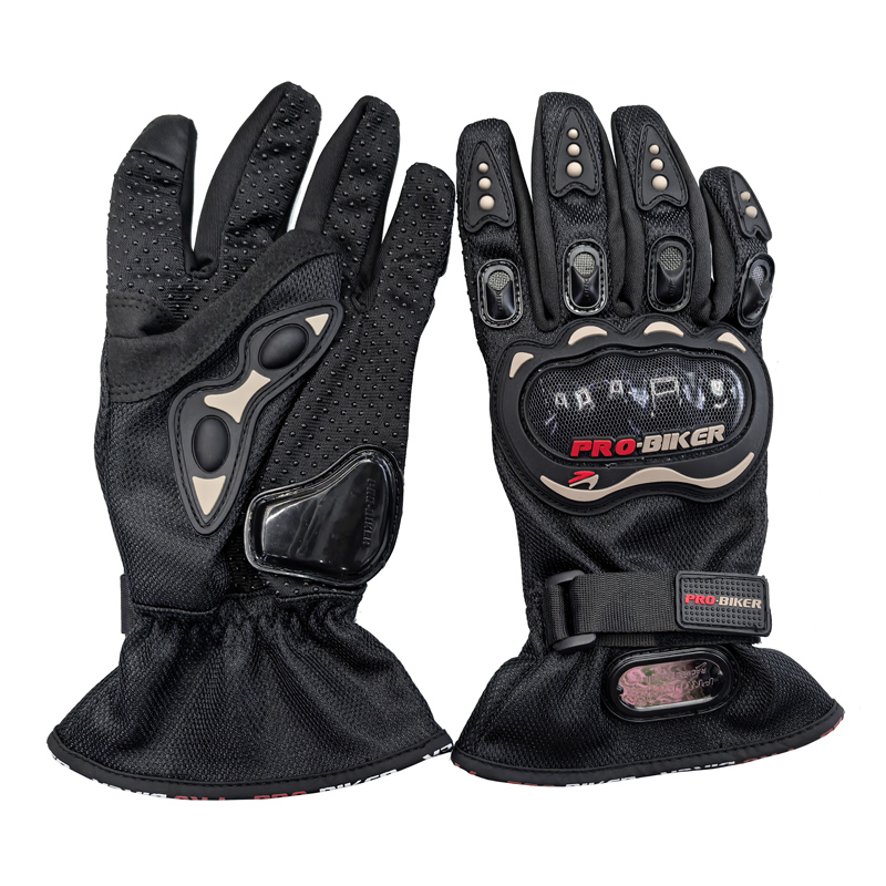 191118 guantes de carreras de dedos largos casos de protección guantes de motocicleta ciclismo deportivo guantes de casco duro bicicleta individual guantes de dedos completos