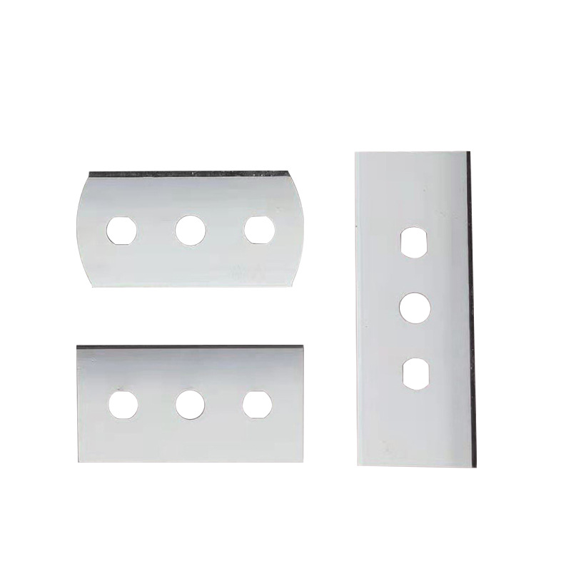 Three-hole slitting knife for sealing tape, three-hole slitting knife for cutting tape, three-hole slitting machine blade Item Picture
