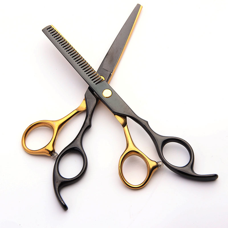 The original manufacturer of Black gold hairdressing scissors supports wholesale of scissors sets, which are popular cross-border products Application Scenario