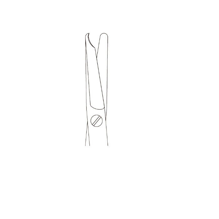 Medical scissors, direct cutting medical supplies, medical-grade surgical suture removers, stainless steel household dressing change small scissors Application Scenario