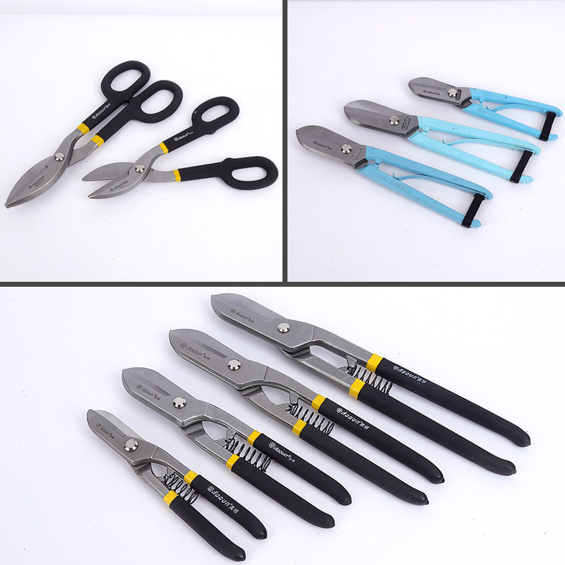 Iron sheet shears, stainless steel plate, steel wire, iron wire shears, industrial-grade metal shears, keel shears, aviation shears, wire mesh Specification drawing