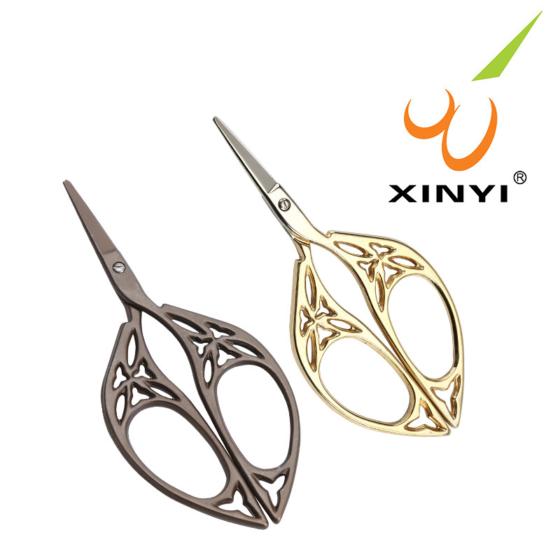 Xinyi Scissors, retro scissors, antique scissors, small scissors for cutting thread ends, journal scissors, embroidery scissors, small scissors full figure
