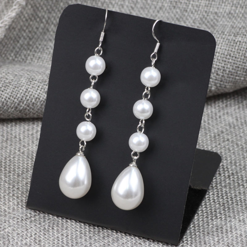 S925 Silver Ear Hook Starry Sky Pearl Pendant Earrings, a long and elegant Korean earring, a popular and versatile stud Application Scenario
