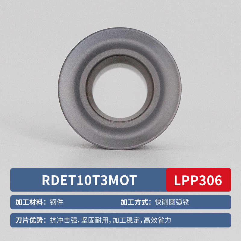 R5, R6, R8 round milling inserts, CNC tool grains, tool heads, tungsten steel, RDET/RDMT/RDMW/RPMT/RPMW undefined
