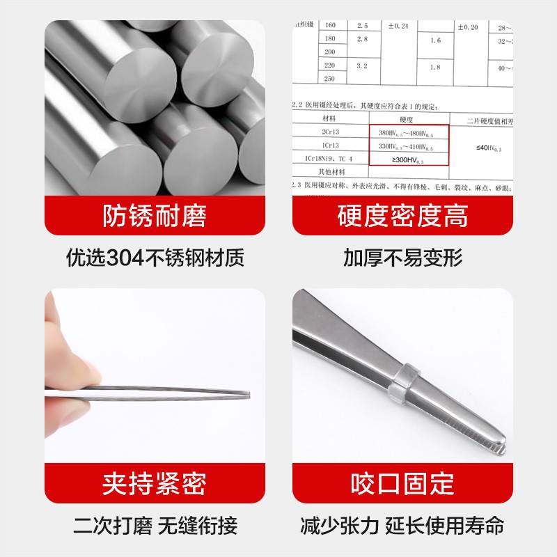Kefu stainless steel medical devices, surgical scissors, surgical scissors, suture removal, household straight-pointed and curved-pointed tools details Picture