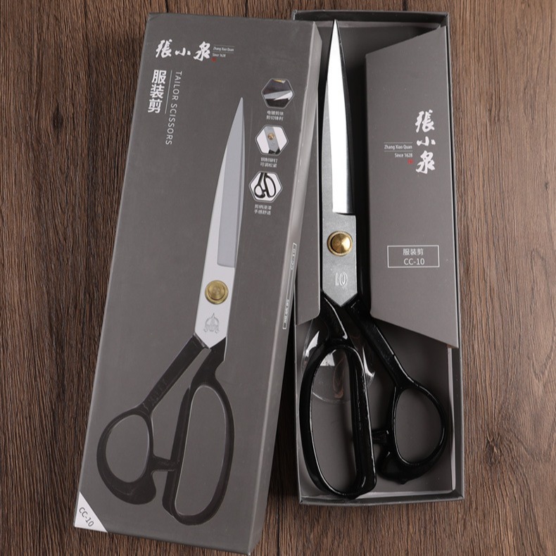 Genuine Zhang Xiaoquan Tailor Scissors CC-8/9/10/11/12 Household clothing cutting professional large and small fabric cutting tools Application Scenario
