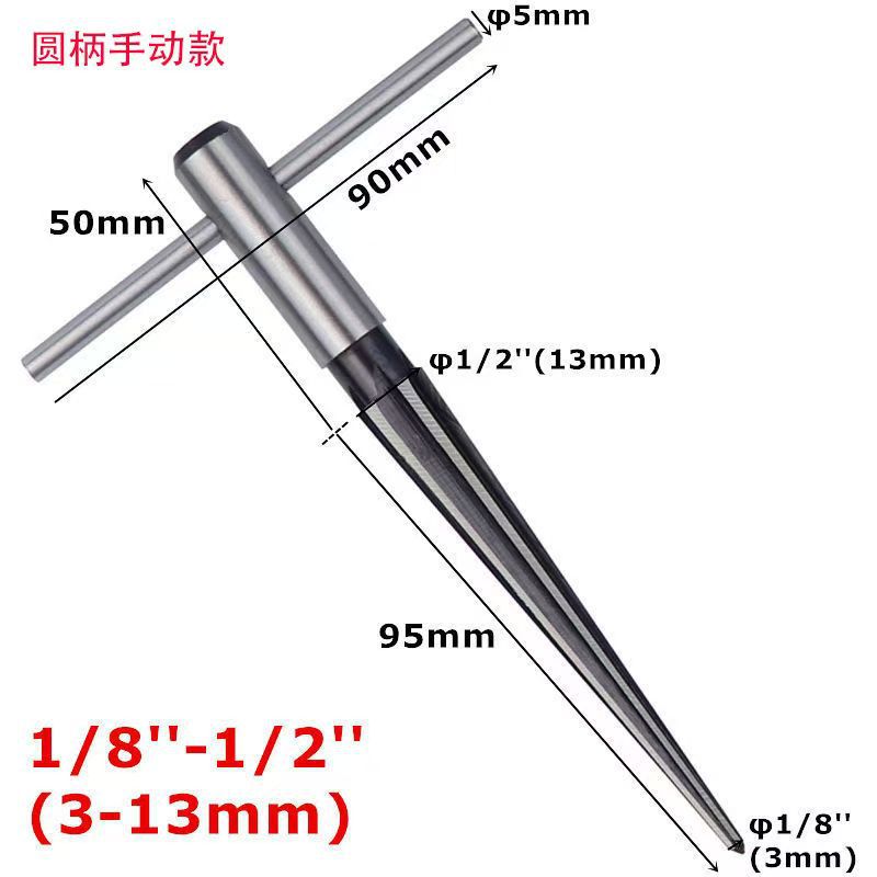 Conical reamer 3-13mm 5-16 hexagonal handle woodworking wood board conical electric drill reaming, chamfering and deburring tool Application Scenario