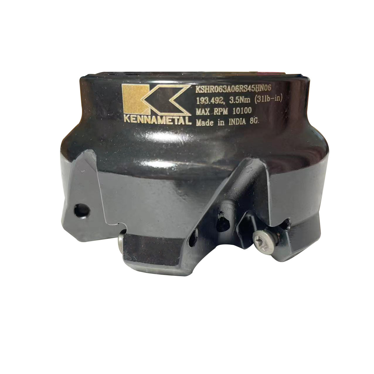 CNC cutter head rapid feed milling cutter head HN06 insert milling cutter head Application Scenario