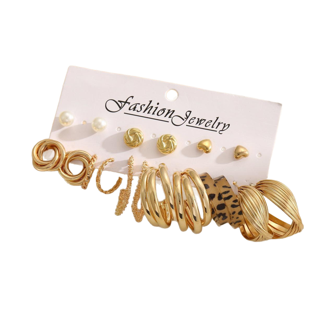 European and American cross-border geometric twisted twist ear studs, frosted texture, hollowed-out acrylic earrings, fashionable and creative women's earrings Item Picture