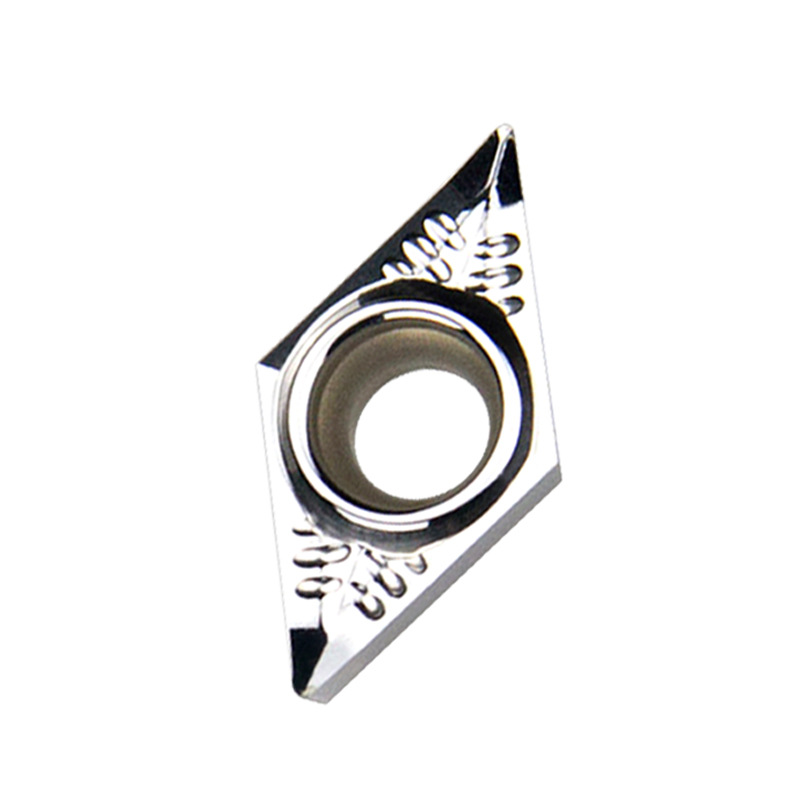 High-gloss aluminum DCGT inserts, milling cutters with diamond-shaped and triangular grains, for turning outer circles, tungsten steel CNC inserts, specifically designed for aluminum Item Picture