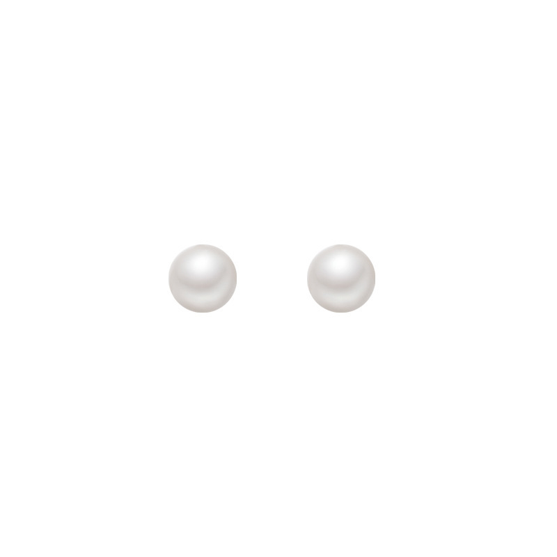 Merman-colored pearl earrings for women, a new trend with a trendy vibe, and a unique personality. The stud earrings are simple, fashionable and niche Item Picture