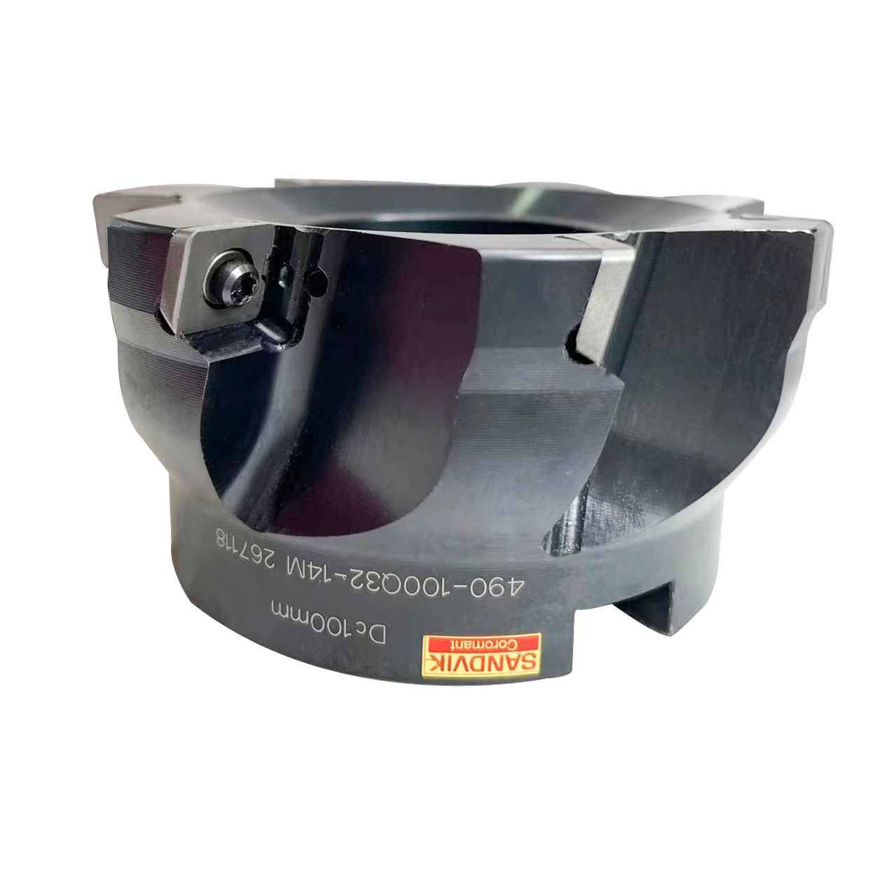 CNC milling cutter head 490 CNC end face milling cutter head full figure