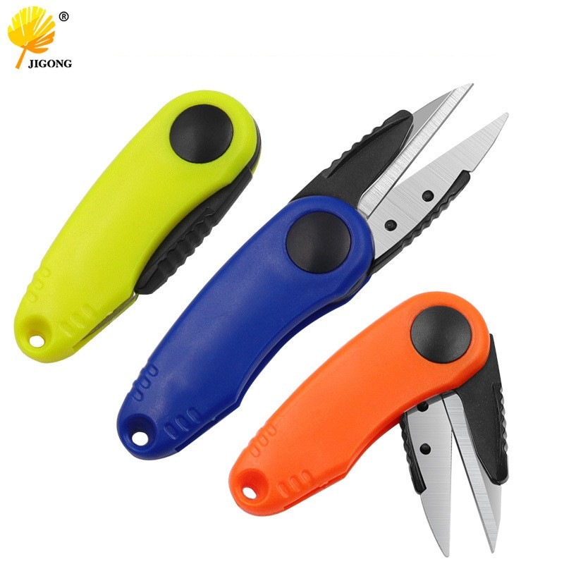Folding fishing scissors, stainless steel fishing lines, lead shears, horse line shears, fishing gear wholesale, fishing supplies full figure