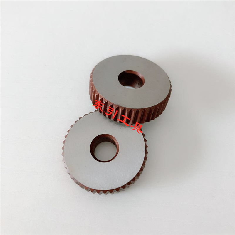 Chengdu straight pattern knurling knife, net pattern knurling knife, embossing wheel, knurling wheel 0.5/0.8/1.0/1.5/1.8 details Picture