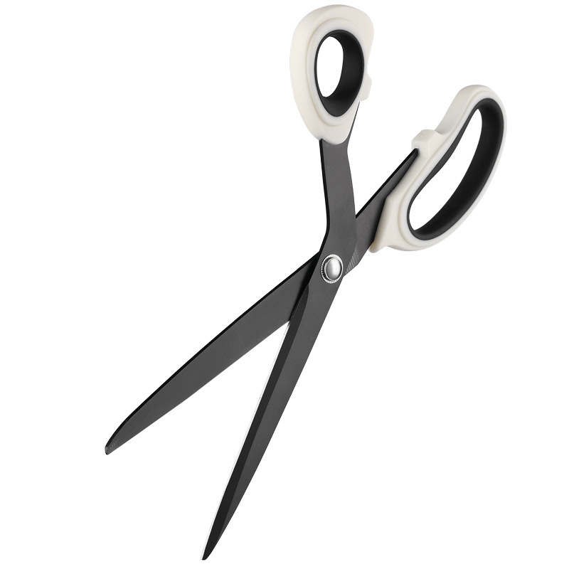 Tailor's special scissors, household stainless steel hand-sewing clothing scissors, blackening process, professional tailor's scissors Item Picture