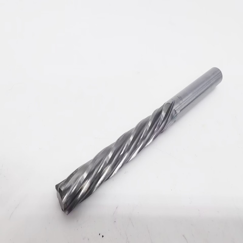Extended tungsten steel machine reamer spiral straight groove YG6X solid carbide reamer 3-20*100H7H8 manufacturer Item Picture