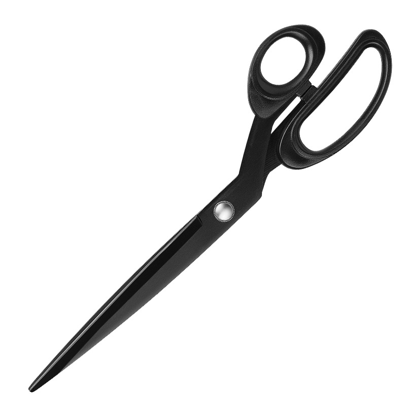 Tailor's scissors, 12-inch large scissors, specially designed for tailors, sharp stainless steel professional fabric scissors, hand scissors Item Picture