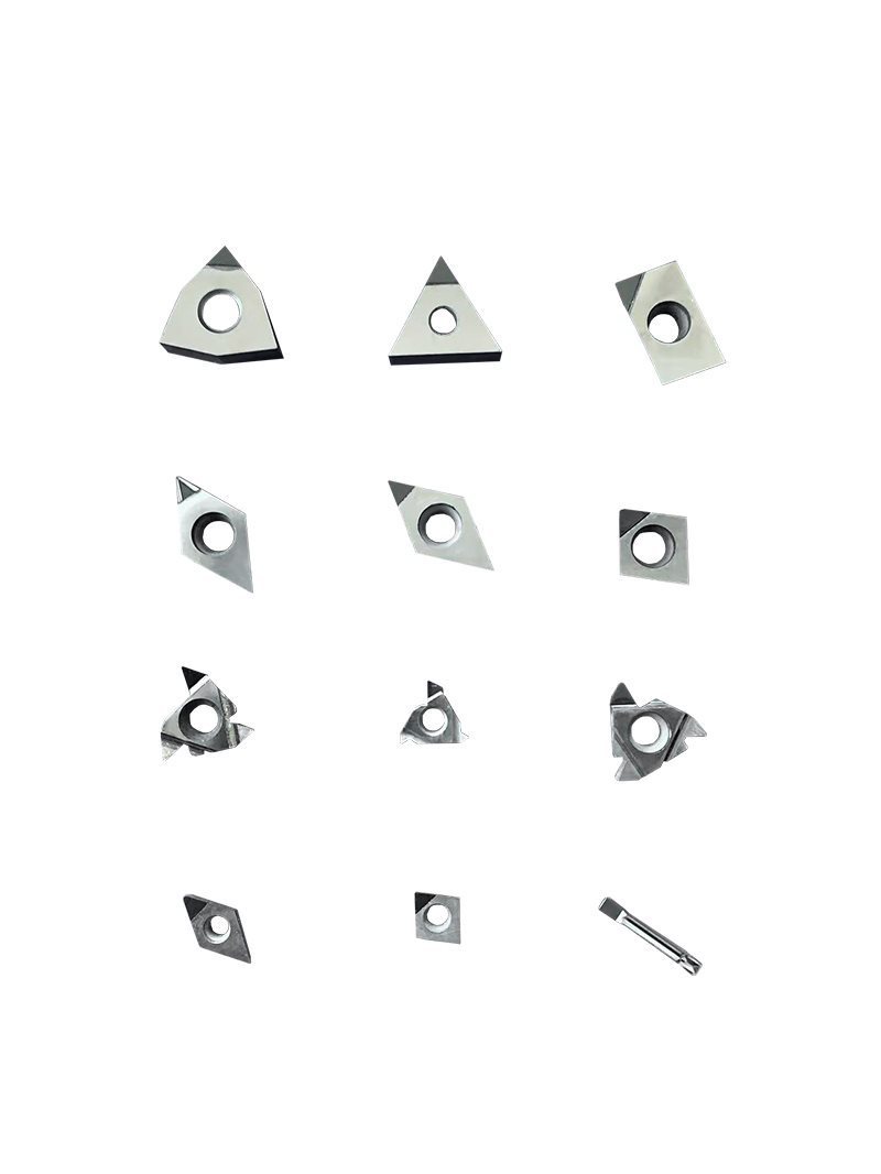 CNC blade PCD diamond highlights CCGT060204 DCGT11T304 / VCGT110302 copper aluminum Item Picture