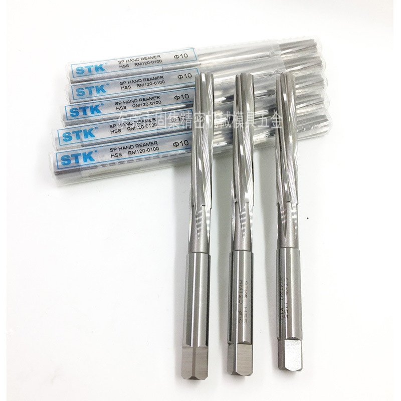 Wholesale Japanese imported STK hand reamers, STK high-speed steel hand twist handles 2MM-20MM Specification drawing