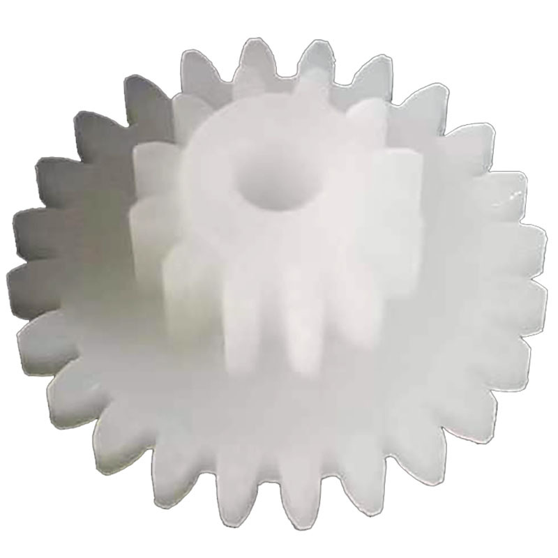0.5 module double-layer plastic gear 24122b double row stacked teeth double row large and small teeth toy box reduction teeth 24 teeth Item Picture