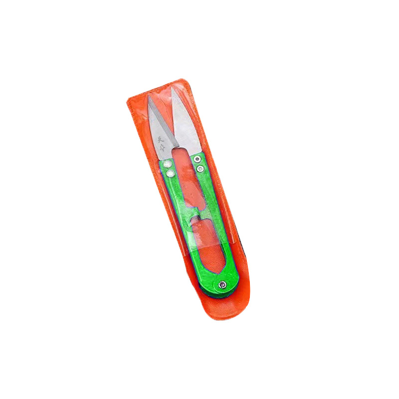 Independent packaging, color yarn scissors, yarn scissors, fishing line scissors, fishing gear scissors, thread end scissors, U-shaped scissors, gifts, small accessories undefined