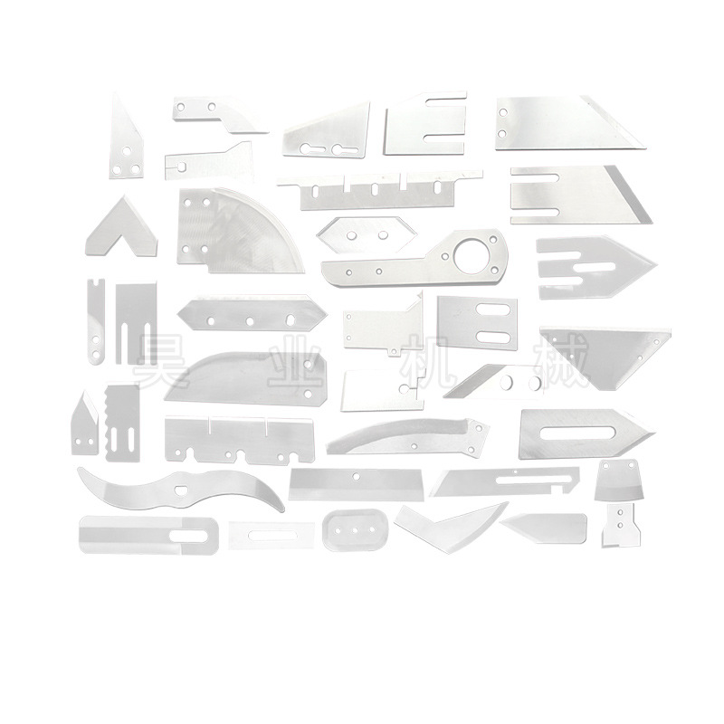 Irregular-shaped blades, long strip blades, tungsten steel slicing blades, stainless steel food blades, crushing blades, machine blades Item Picture