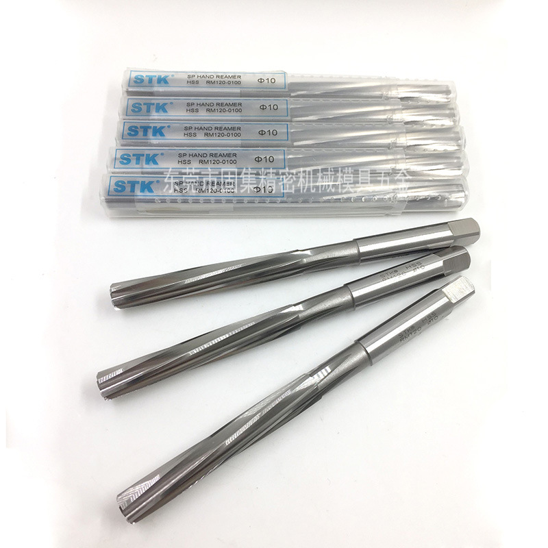 Wholesale Japanese imported STK hand reamers, STK high-speed steel hand twist handles 2MM-20MM details Picture