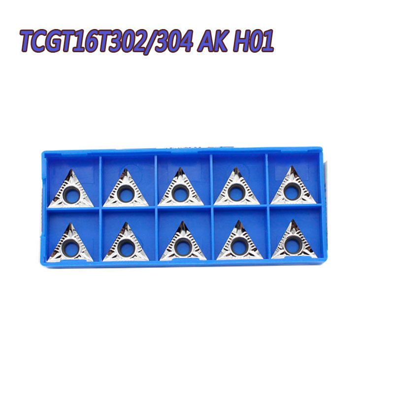 Aluminum blade turning blade Aluminum blade aluminum alloy TCGT16 T304-AK H01TCGT16T302 full figure
