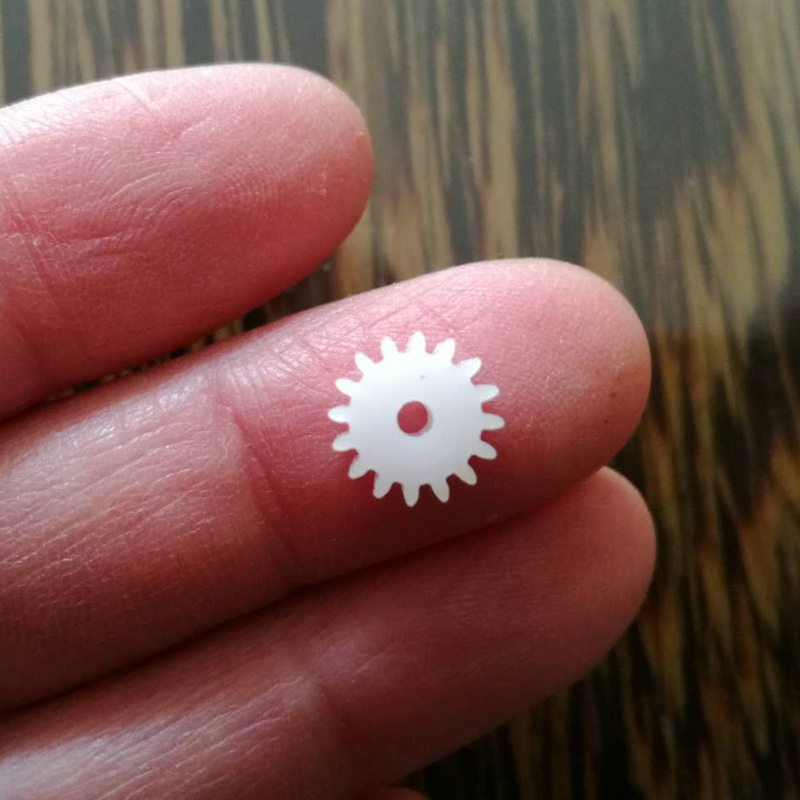 0.5 module plastic gear 162A main shaft gear 16 teeth 9mm outer diameter toy DIY parts set of 10 pieces full figure