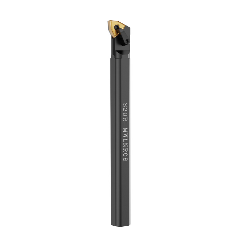 CNC tool holder anti-vibration S25S-MWLNR08 turning tool holder, peach-shaped internal hole tool holder, boring tool, lathe tool rest Item Picture