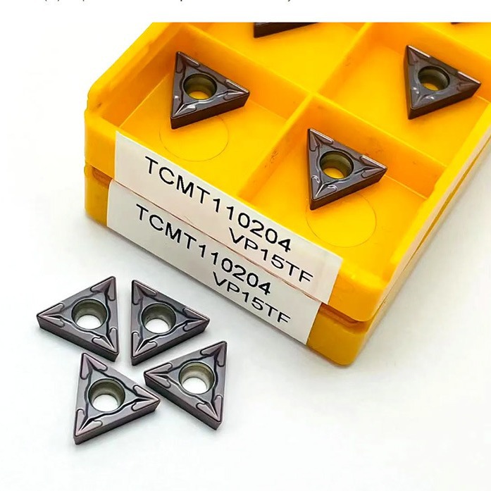 Cross-border foreign trade CNC inserts TCMT110204 US735 UE6020 VP15TF hard alloy coated Application Scenario